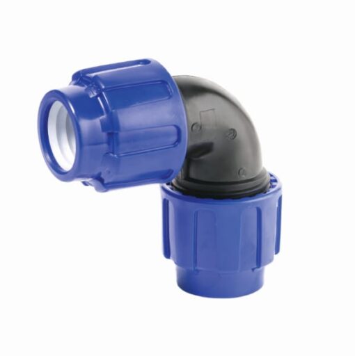 Koppling 90 böj 50mm kläm