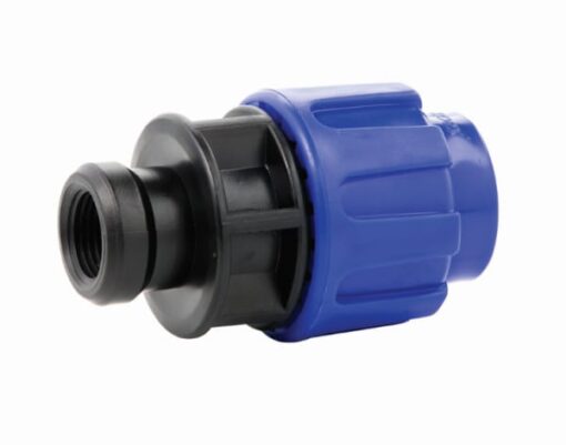 Koppling 1,5" inv. gänga - 50 mm kläm