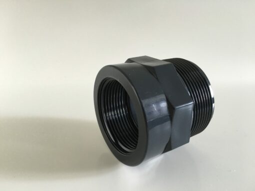 Koppling 1,5" inv. gänga - 2" utv. gänga