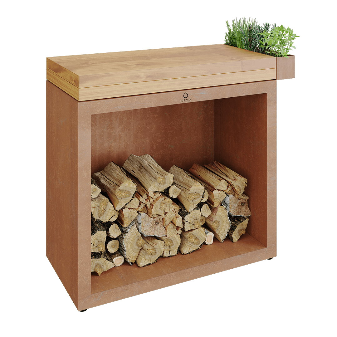 OFYR Butcher Block Storage 90 TW