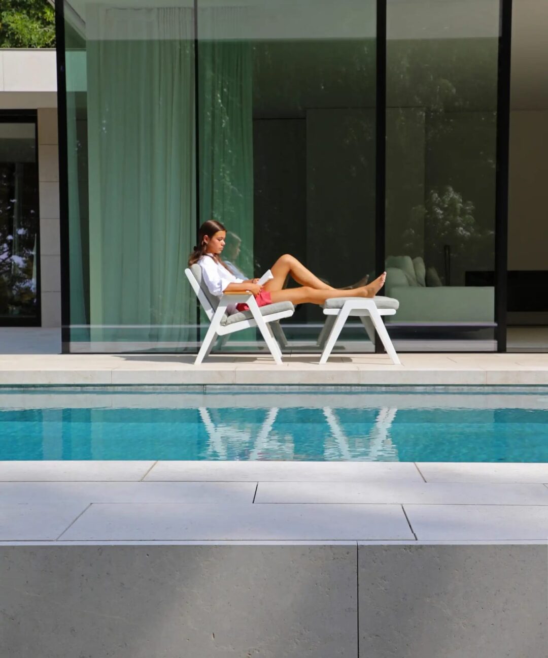 STAY FLEX Lounge Chair Stone (1 set) - Bild 2
