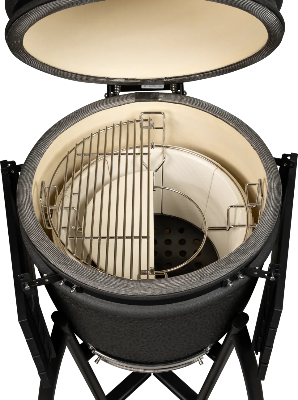 Grill Guru Prime Matt Black Medium Kamado grill - Bild 4
